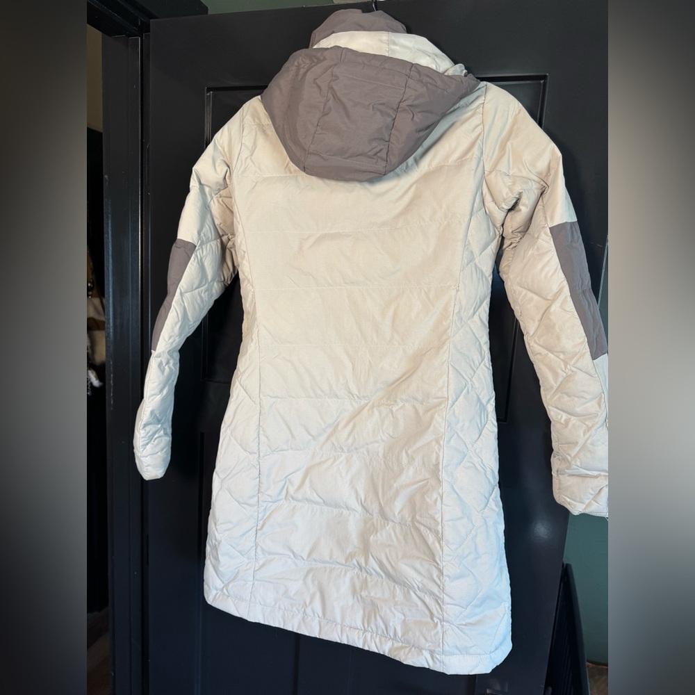 Columbia Gray Hooded Puffer Jacket - Picture 6 of 8